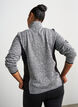Cardigan d'entra&icirc;nement avec empi&egrave;cements contrastants et col montant, Gris anthracite, Model image number 2
