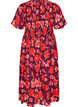 Jurk met smokwerk en bloemenprint, Paars, Packshot image number 1