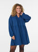 A-lijn jurk met een empirelijn, Blauw, Model image number 0