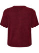 Cardigan en maille avec manches courtes, Bordeaux, Packshot image number 1