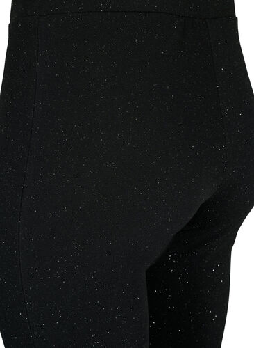 Pantalon à paillettes avec coupe bootcut, Black, Packshot image number 3