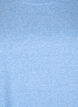 T-shirt m&eacute;lang&eacute; &agrave; manches courtes, Bleu Clair, Packshot image number 2