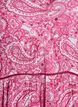 Robe midi en viscose &agrave; motif, Rose, Packshot image number 2