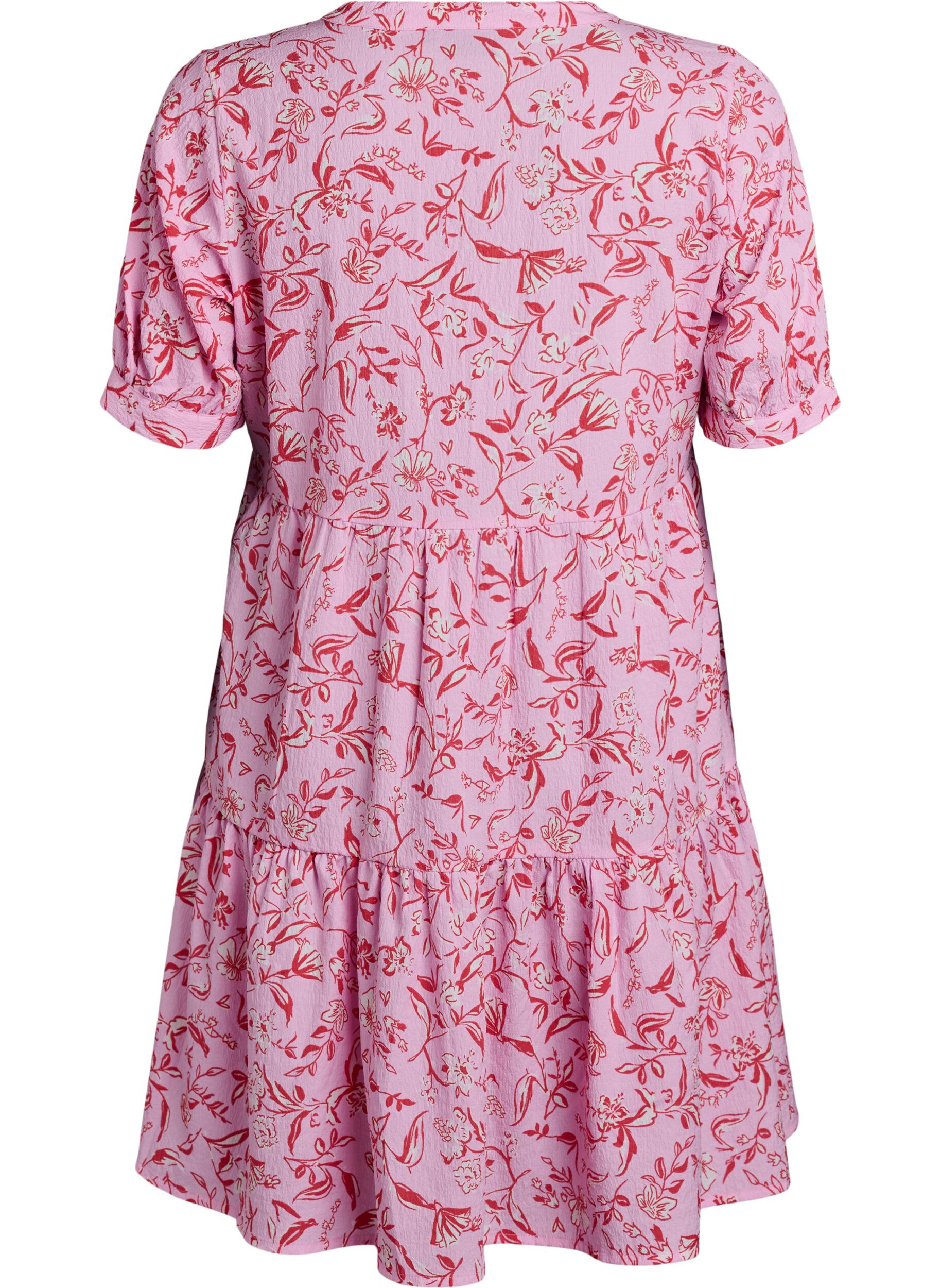 Zizzi FLASH - Robe courte coupe &eacute;vas&eacute;e, Violet, Packshot image number 1