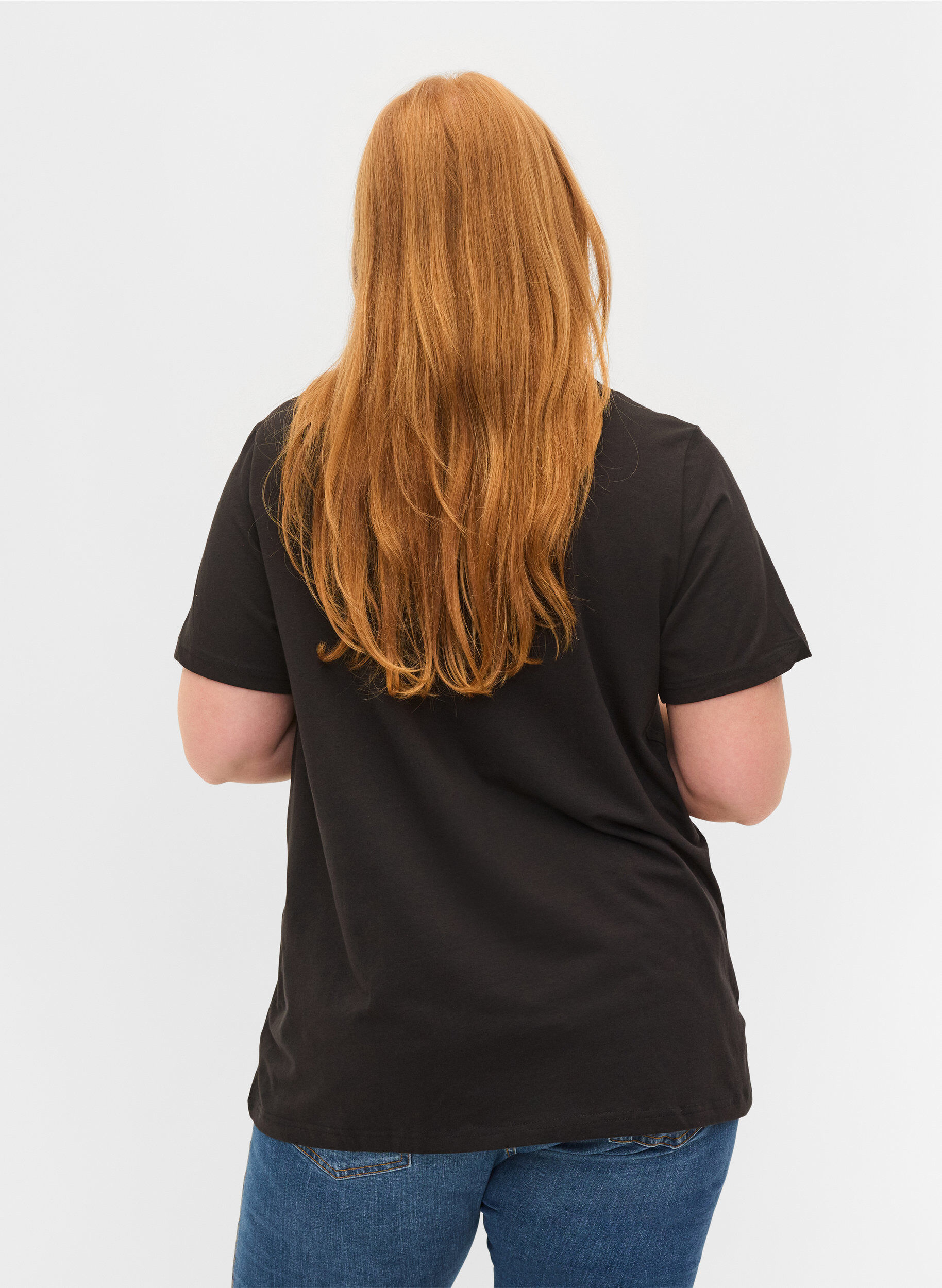 ZizziT-shirt, Black, Model image number 1