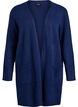 Cardigan en tricot c&ocirc;tel&eacute; avec poches, Bleu, Packshot image number 0