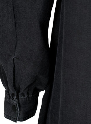 Robe en jean à manches longues, Grey Denim, Packshot image number 3