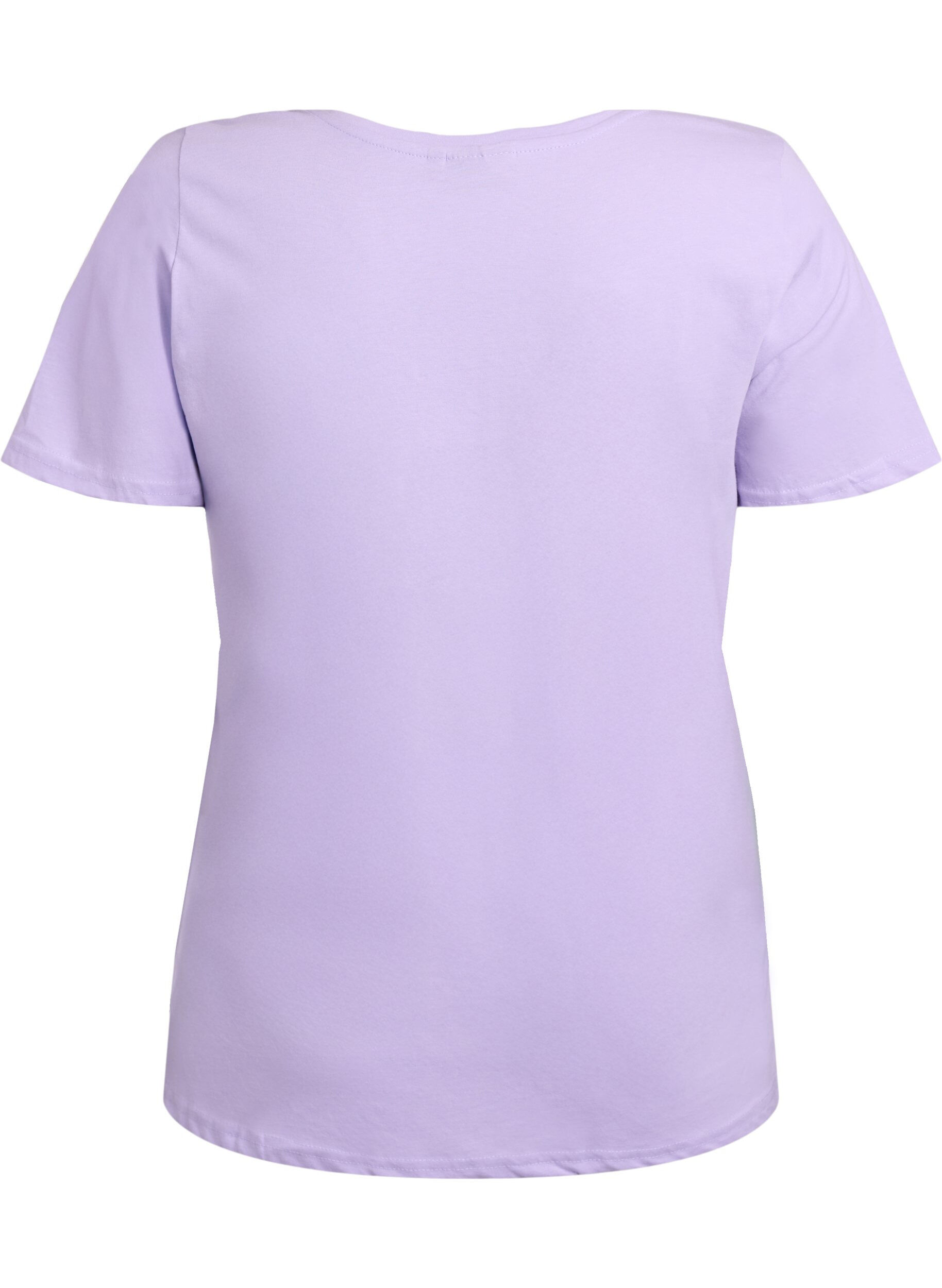 Zizzi FLASH &ndash; T-shirt avec motif, Violet, Packshot image number 1