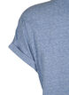 T-shirt m&eacute;lang&eacute; &agrave; manches courtes, Bleu, Packshot image number 3