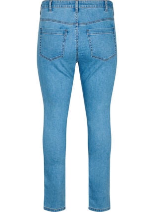 Amy jeans met een hoge taille en super slanke pasvorm, Light Blue, Packshot image number 1