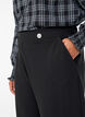 Losse broek met zakken, Zwart, Model image number 3