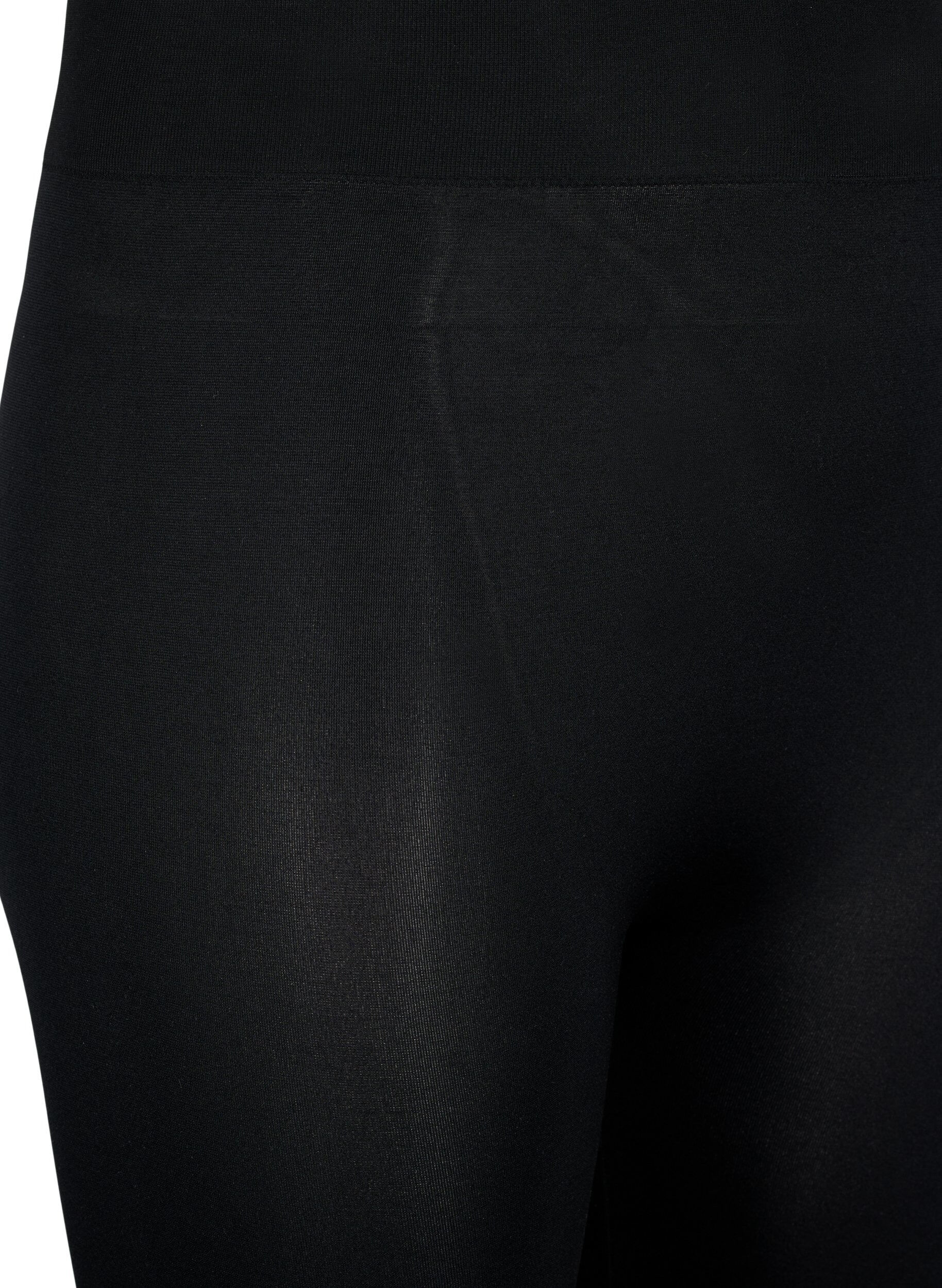ZizziNaadloze 3/4 legging, Zwart, Packshot image number 2