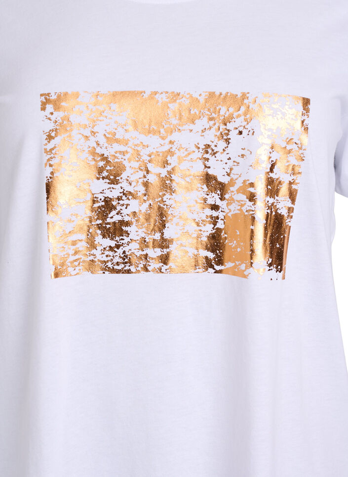 FLASH - T-shirt imprimé, Blanc, Packshot image number 2