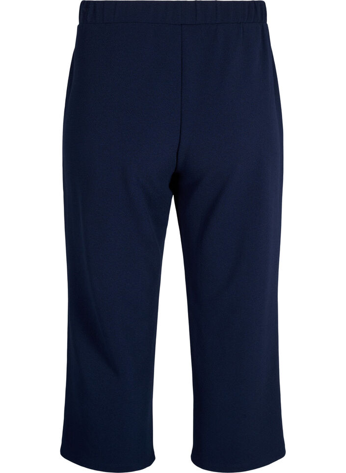 Pantalon ample en longueur 7/8, Bleu, Packshot image number 1
