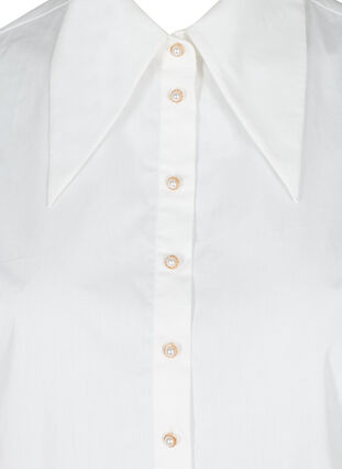 Col chemise avec boutons en perles, Bright White, Packshot image number 2