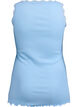 Top avec finitions en dentelle, Bleu Clair, Packshot image number 1