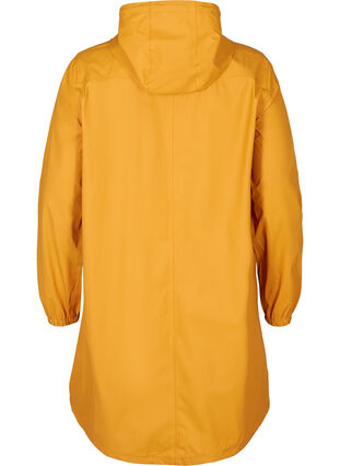 Regenjas met getapete naden en capuchon, Spruce Yellow, Packshot image number 1