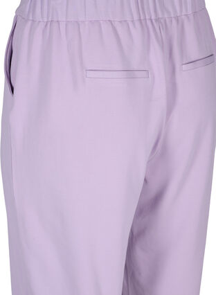 Pantalon culotte uni avec poches, Orchid Bloom, Packshot image number 3