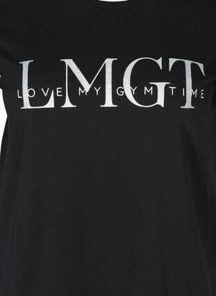 T-shirt de sport, Black LMGT, Packshot image number 2