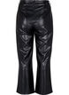 Pantalon en simili cuir avec largeur, Black, Packshot image number 1