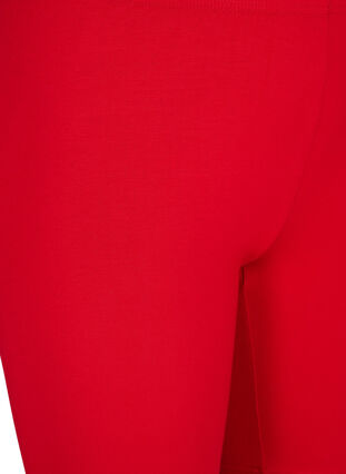 Short cycliste de base de couleur unie, Tango Red, Packshot image number 2