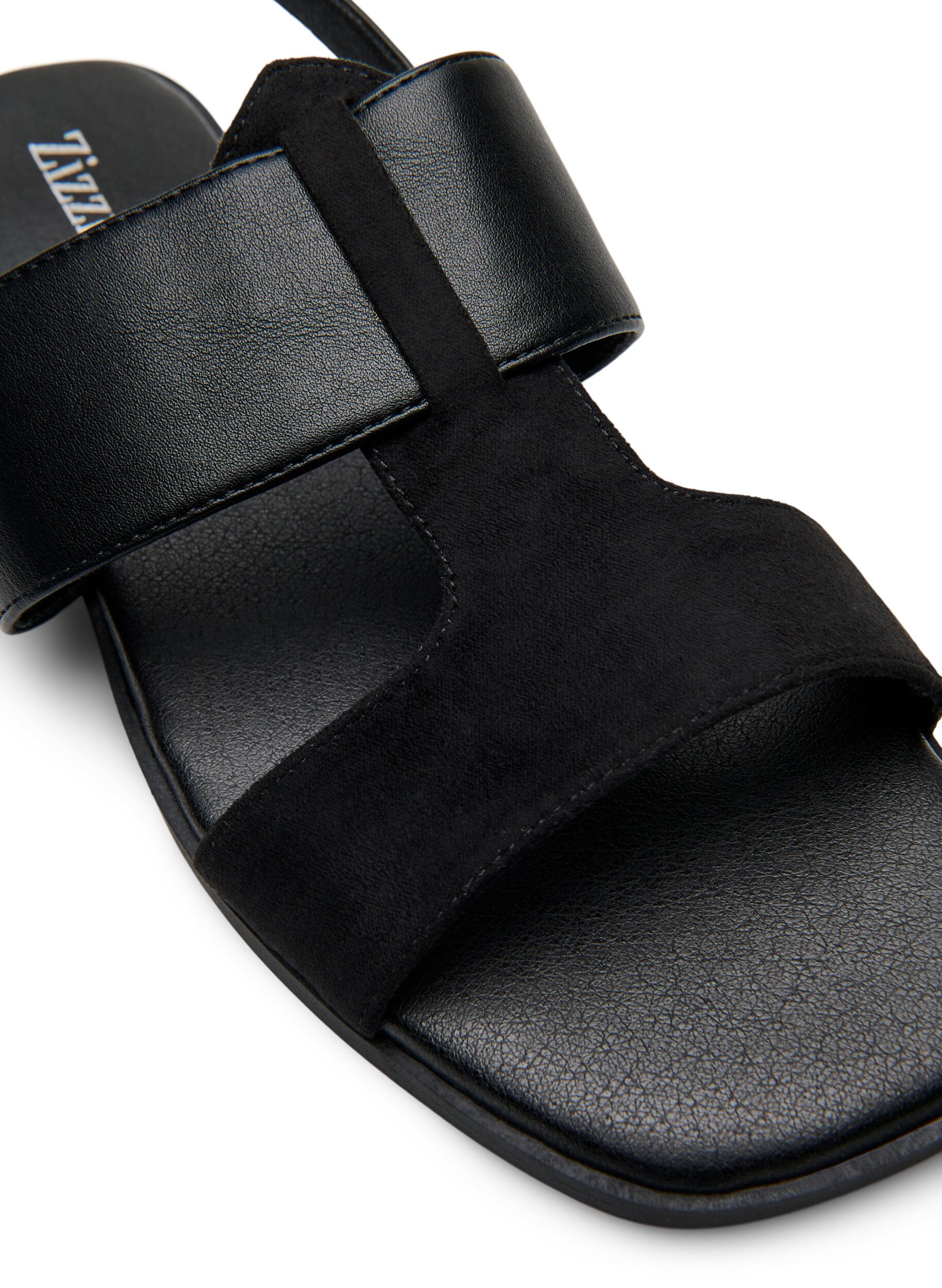 ZizziWide fit - Sandalen met brede banden, Zwart, Packshot image number 3