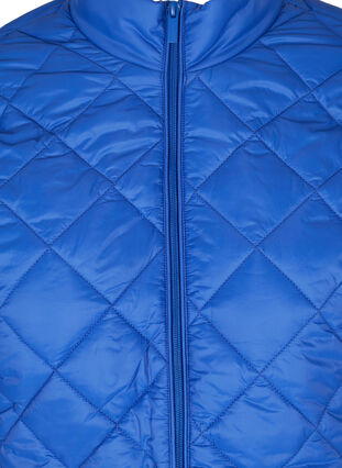 Veste légère matelassée avec fermeture éclair et poches, Dazzling Blue, Packshot image number 2