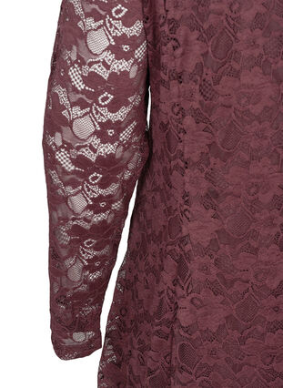 Kanten jurk, Rose Brown, Packshot image number 3