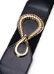 Ceinture extensible avec boucle dorée, Black, Packshot image number 2