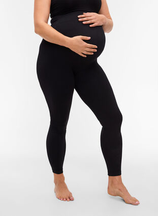Legging de grossesse sans couture - Noir - Taille 42-60 - Zizzi
