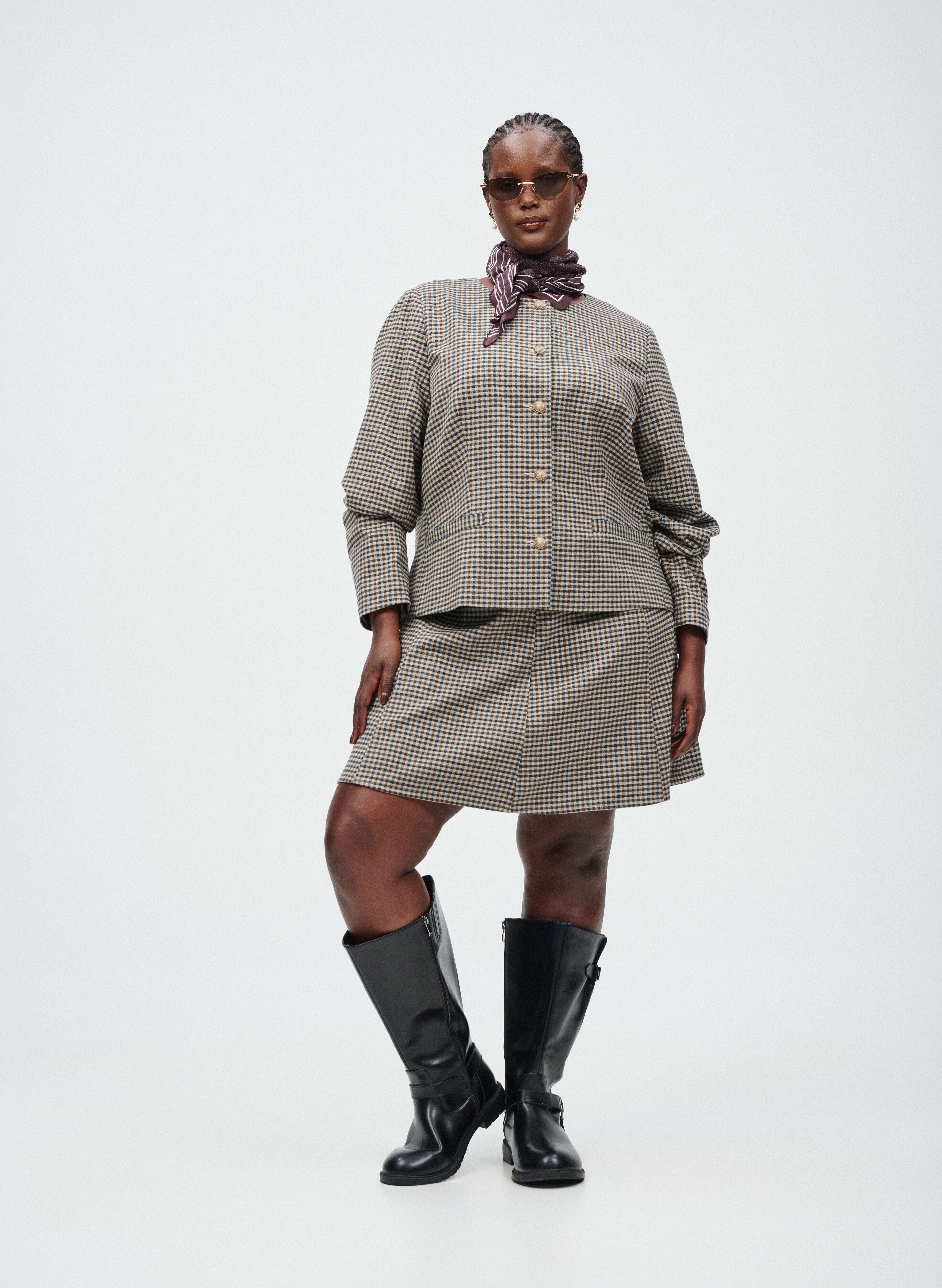 Zizzi Ensemble assorti avec d&eacute;tails, , Model