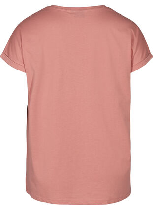 T-shirt en mélange coton, Brandied Apricot Mel, Packshot image number 1