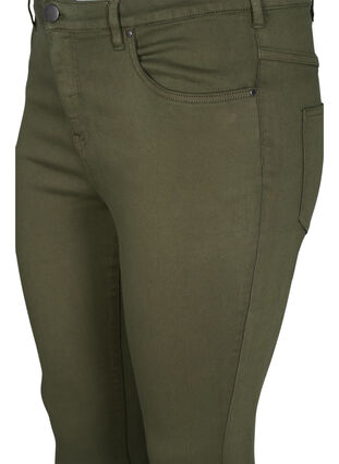 Super slim Amy jeans met hoge taille, Forest Ngt, Packshot image number 2