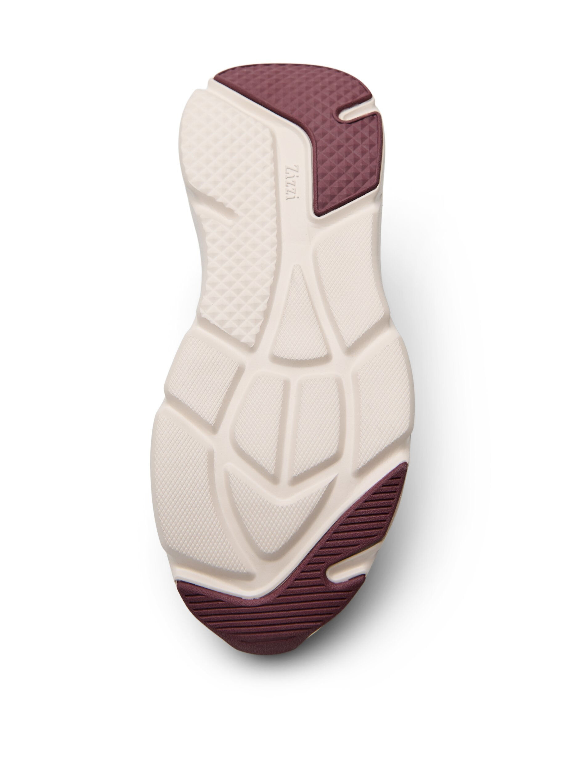 Zizzi Baskets confortables avec une semelle amortissante, Bordeaux, Packshot image number 4