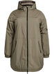 Lichtgewicht gewatteerde parka met een capuchon, Groen, Packshot image number 0