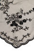 &Eacute;charpe triangulaire en dentelle, Noir, Packshot image number 2