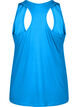 Sporttop met kruisband op de rug, Blauw, Packshot image number 1