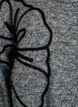 Pull avec application florale, Gris, Packshot image number 2