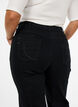 Jean Gemma coupe classique &agrave; taille haute, Noir, Model image number 2