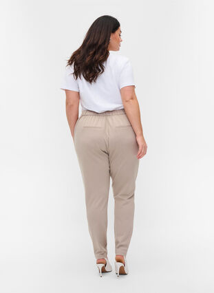 Pantalon avec poches et cordon de serrage, Pure Cashmere, Model image number 1