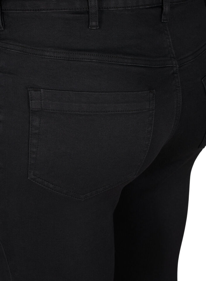 Jean Amy super slim à taille haute, Black, Packshot image number 3