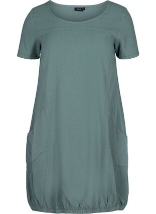 Comfortabele jurk, Balsam Green, Packshot image number 0