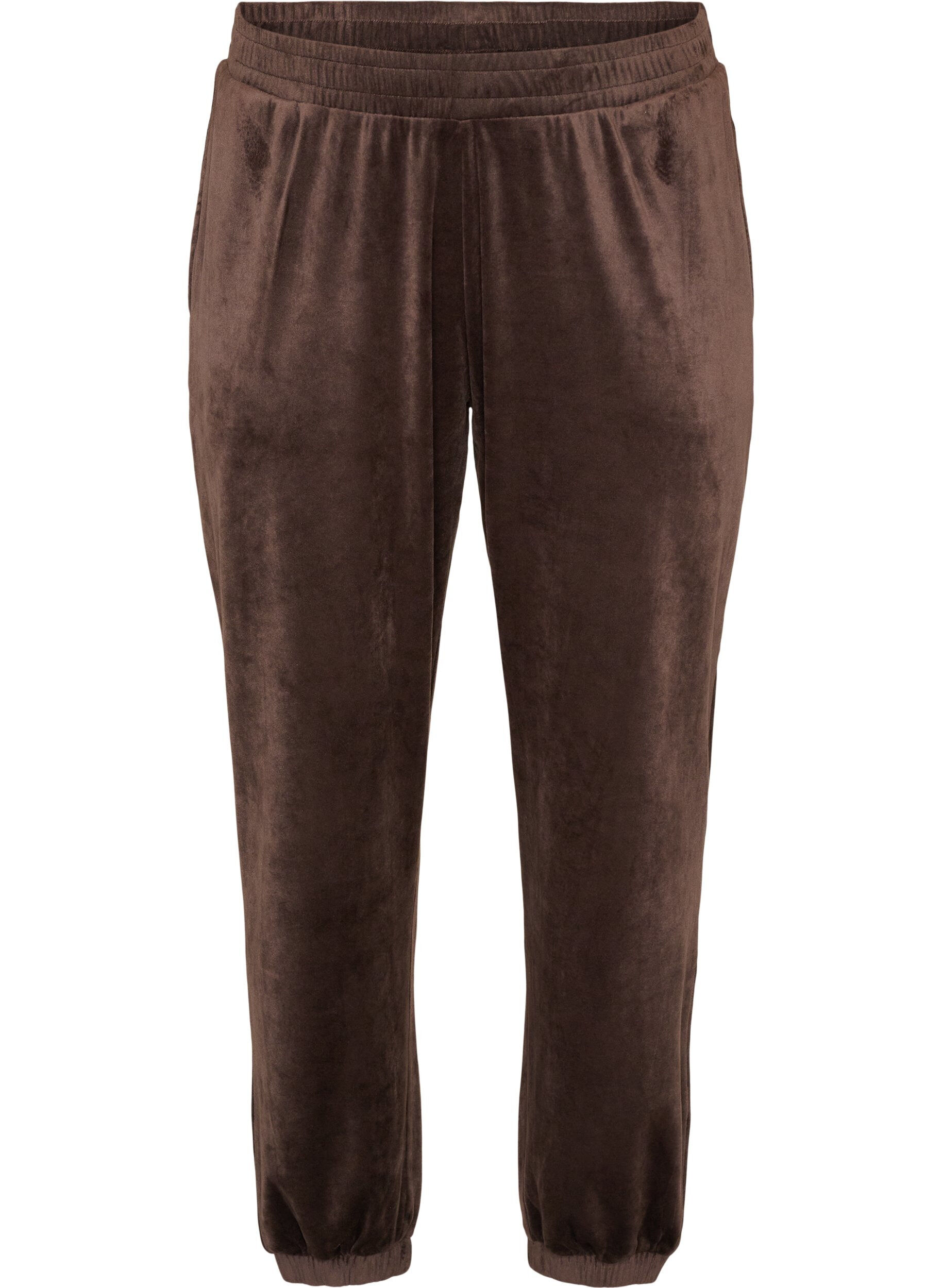 Losse velourbroek