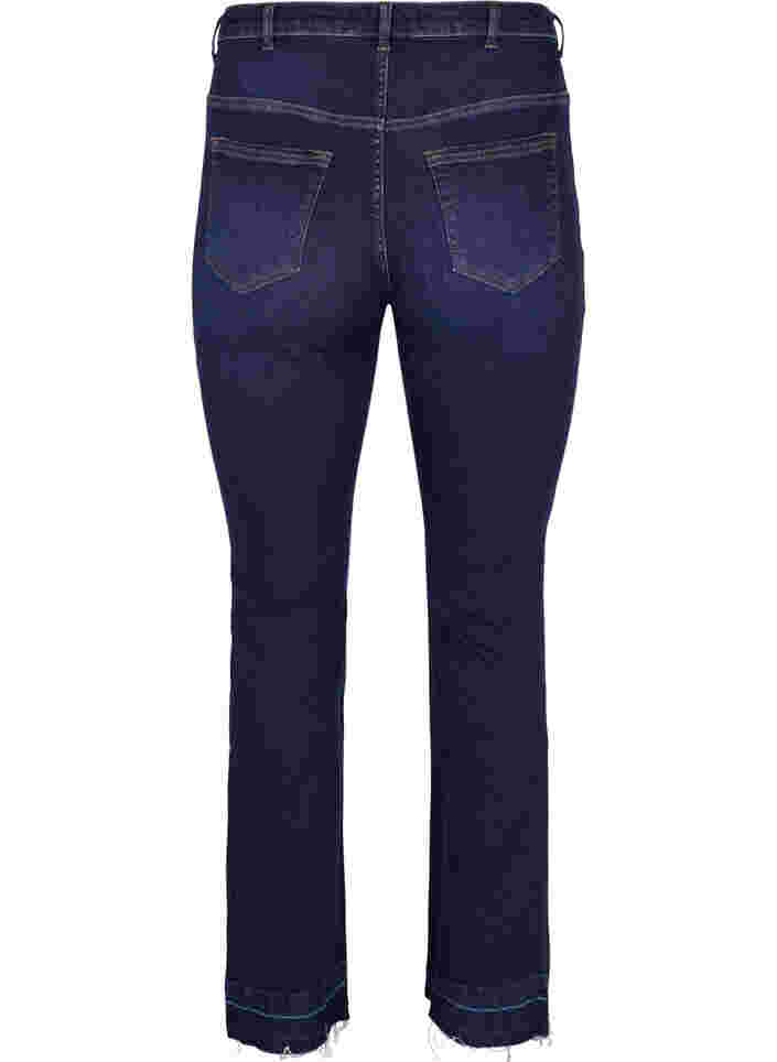 Jeans bootcut Ellen à taille haute, Dark blue, Packshot image number 1