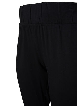 Pantalon en coton uni, Black, Packshot image number 2