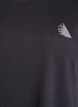 Effen gekleurd trainingsshirt, Zwart, Packshot image number 2