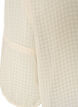 Blouse en seersucker avec lien &agrave; nouer, Beige, Packshot image number 3