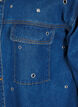 Denim shirt met oogjes, Blauw, Packshot image number 3