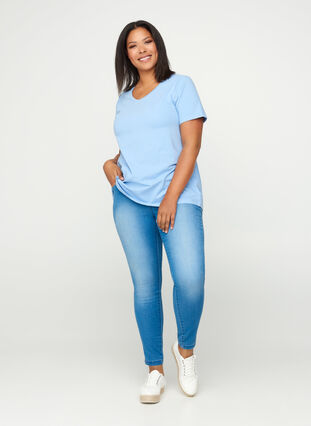 T-shirt basique, Forever Blue, Model image number 2