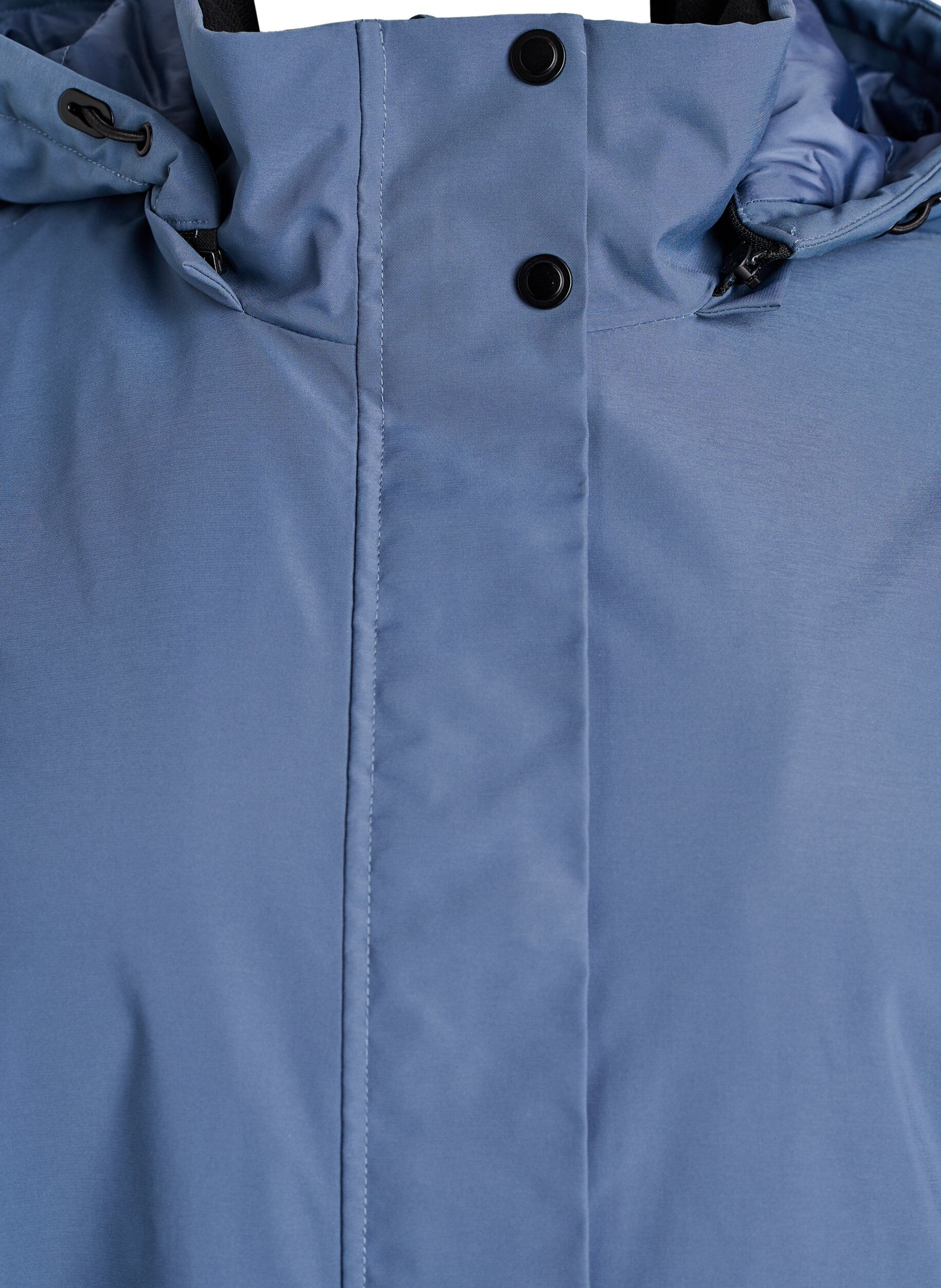 ZizziFunctionele gewatteerde winterparka, Blauw, Packshot image number 2